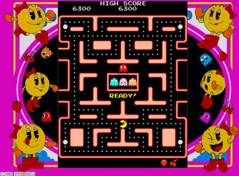 吃豆小姐 南梦宫  Ms. Pac-Man